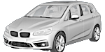 BMW F45 P1E06 Fault Code